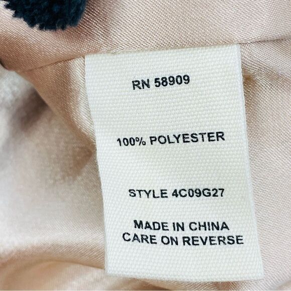 Chelsea & Violet Boho Brocade Jacquard Tassel Trim Crop Jacket Small - Picture 11 of 14